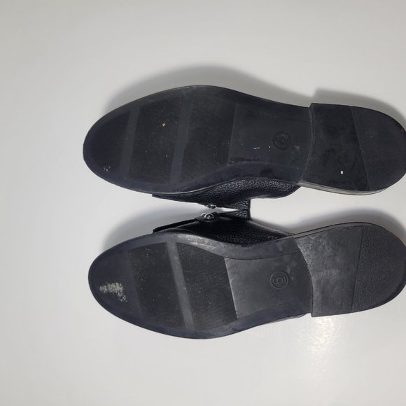 A New Day Women's Black Karoline Studded Fringe Backless Loafer Mules Size 6 - Picture 7 of 10